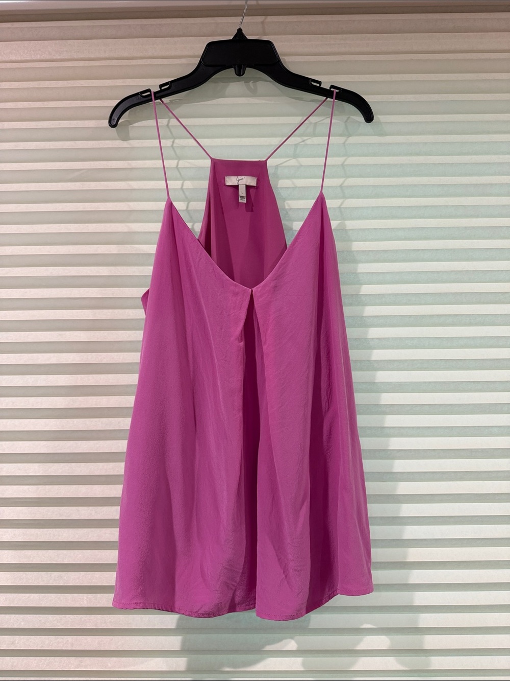 Joie Magenta Spaghetti-Strap Flowing Camisole